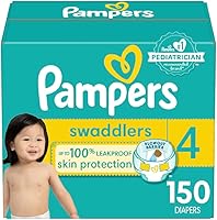 Vista 23 de Pampers Swaddlers - Pañales desechables ultra suaves para bebé talla 1, 164