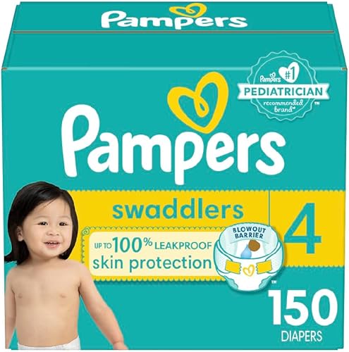 Miniatura 18 de Pampers Swaddlers - Pañales desechables muy suaves para bebé talla 2, 148