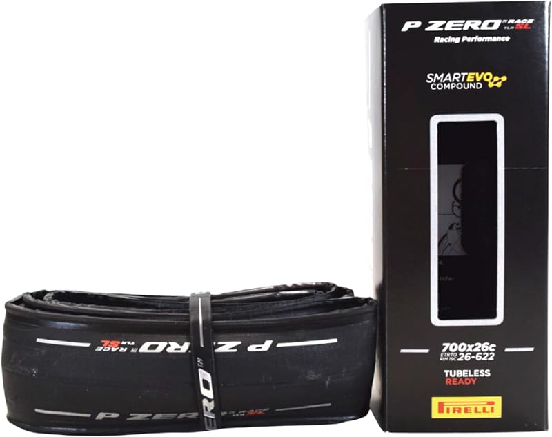 Neumático de bicicleta de carretera Pirelli P7 Sport 26-622 (700x26c) - Rendimiento integral - Neumático duradero para uso diario