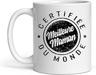 Tasse Certifiée Meilleure Mamie Du Monde Cadeau Pour Femmes
