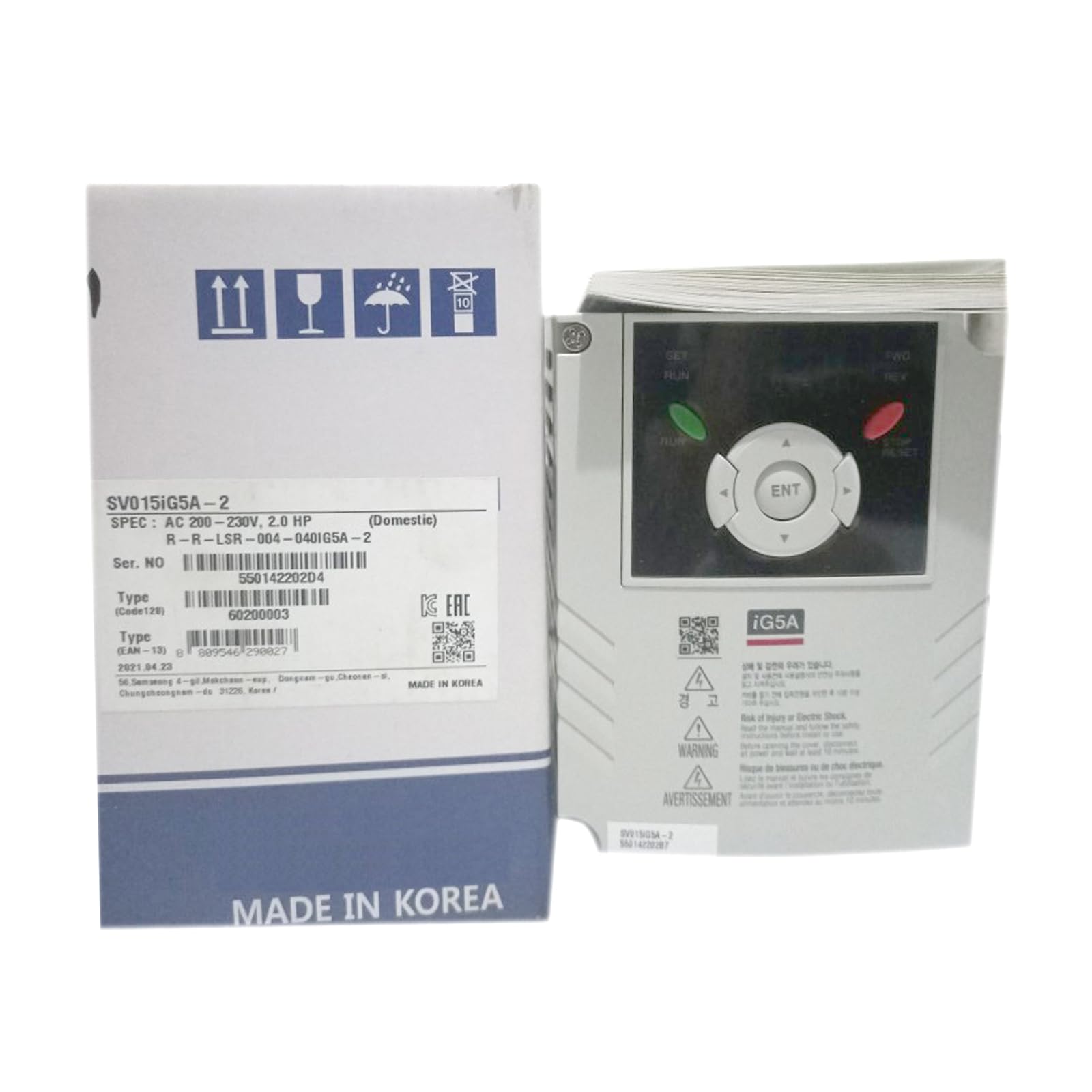 SV015iG5A-2 variateur de fréquence triphasé neuf et scellé en boîte