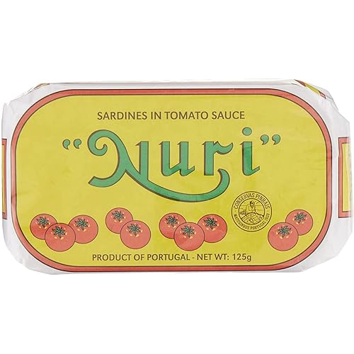 Miniatura 4 de NURI Sardinas portuguesas en salsa de tomate - paquete de 10 - (latas de 4.4 onzas)