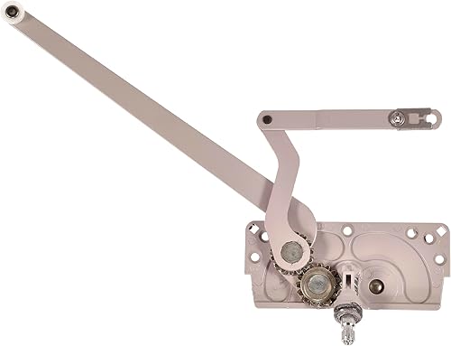EntryGard - Manivela de ventana de 4-716 pulgadas 20810  Serie N 15 de doble brazo  Reemplazo de manivela de ventana  E-Gard, mano izquierda