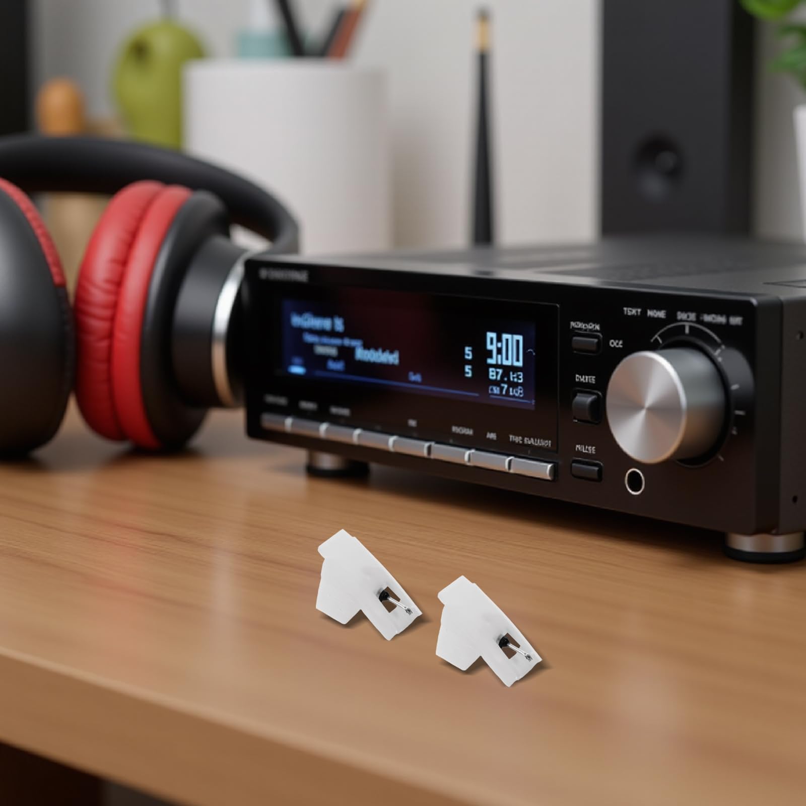 Cabilock Puntina per Giradischi Vinile Pioneer 295t T4p Stilo di Ricambio Ago per Disco Testina Cartuccia Audio Hi-fi per Sistemi Stereo Domestici e Dj