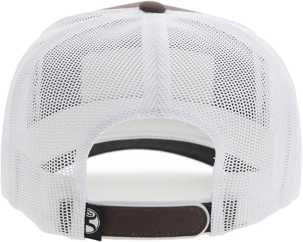 HOOEY Sudan Western Original Patch Trucker Hat – Adjustable Snapback Mesh Baseball Cap - Trucker Hat for Work & Casual Wear