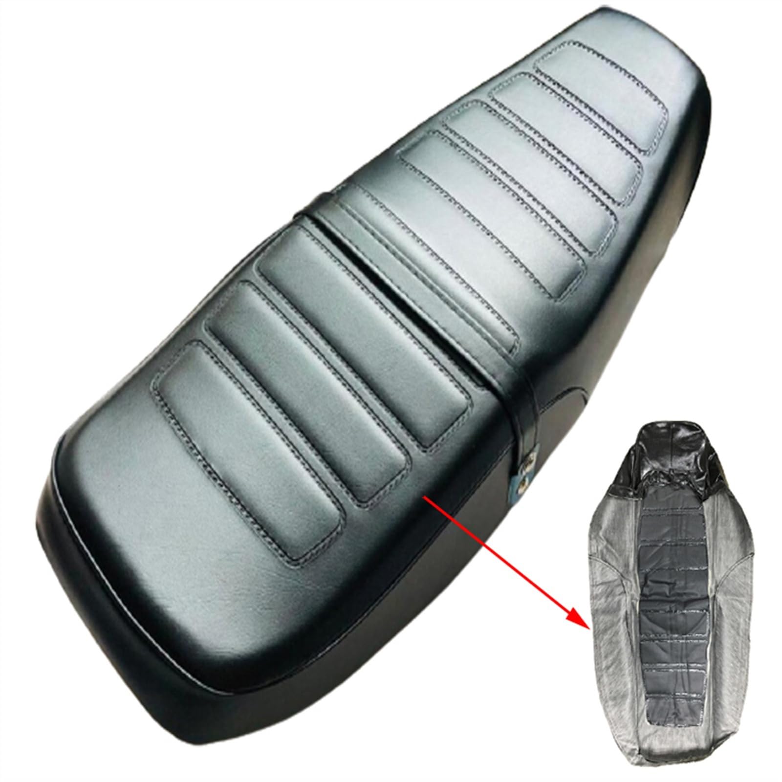 シートクッション オートバイの運転席と助手席のシートカバーメッシュ