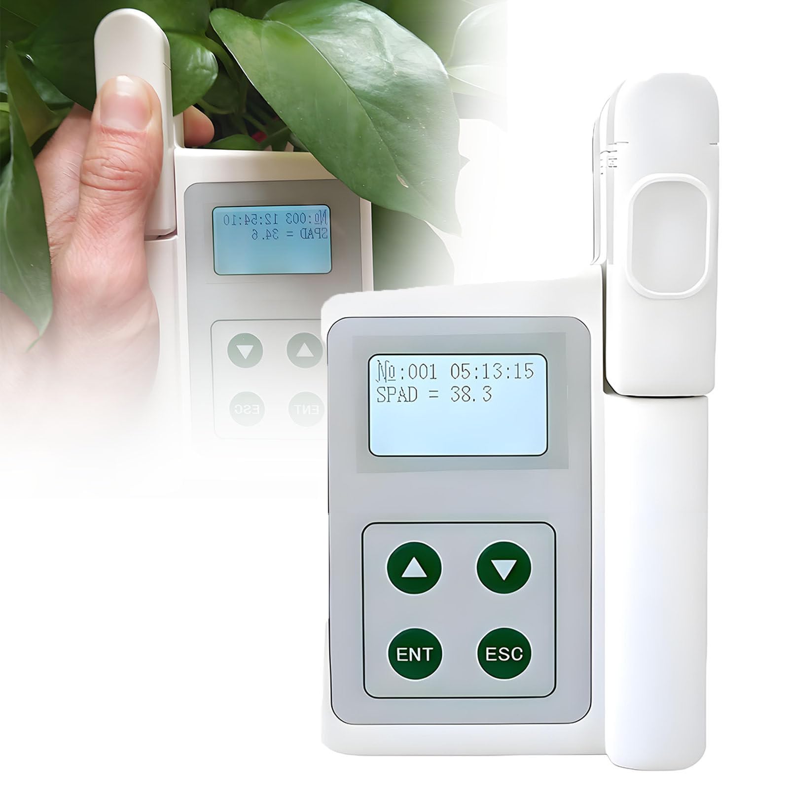Rechargeable Chlorophyll Spad Meter,Precision Plant Nutrient Tester