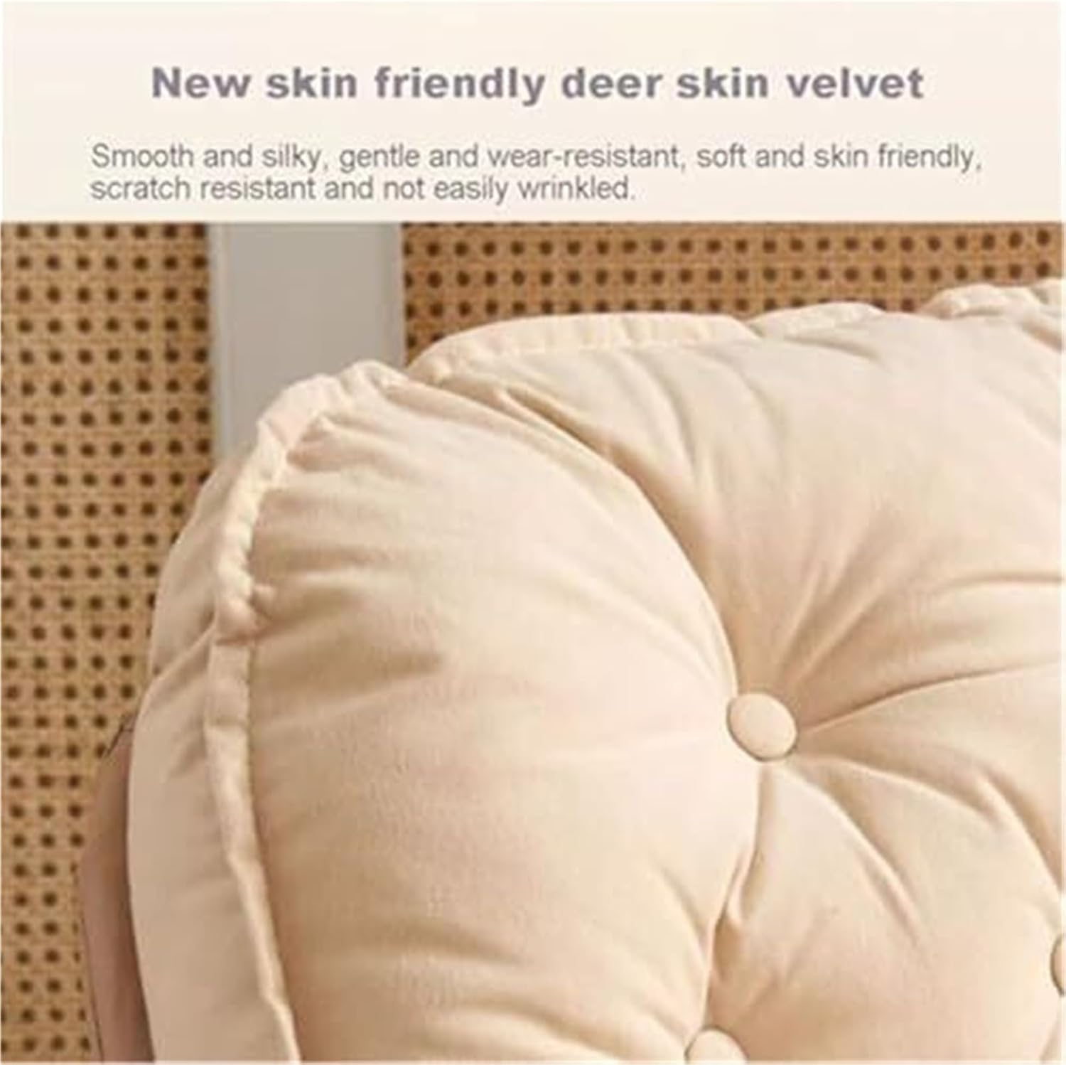 Cozy Orange Flannelette Rocking Chair for Modern Living Room & Bedroom, Stylish Indoor/Outdoor Seating, Comfortable Cushion for Relaxation & Decor