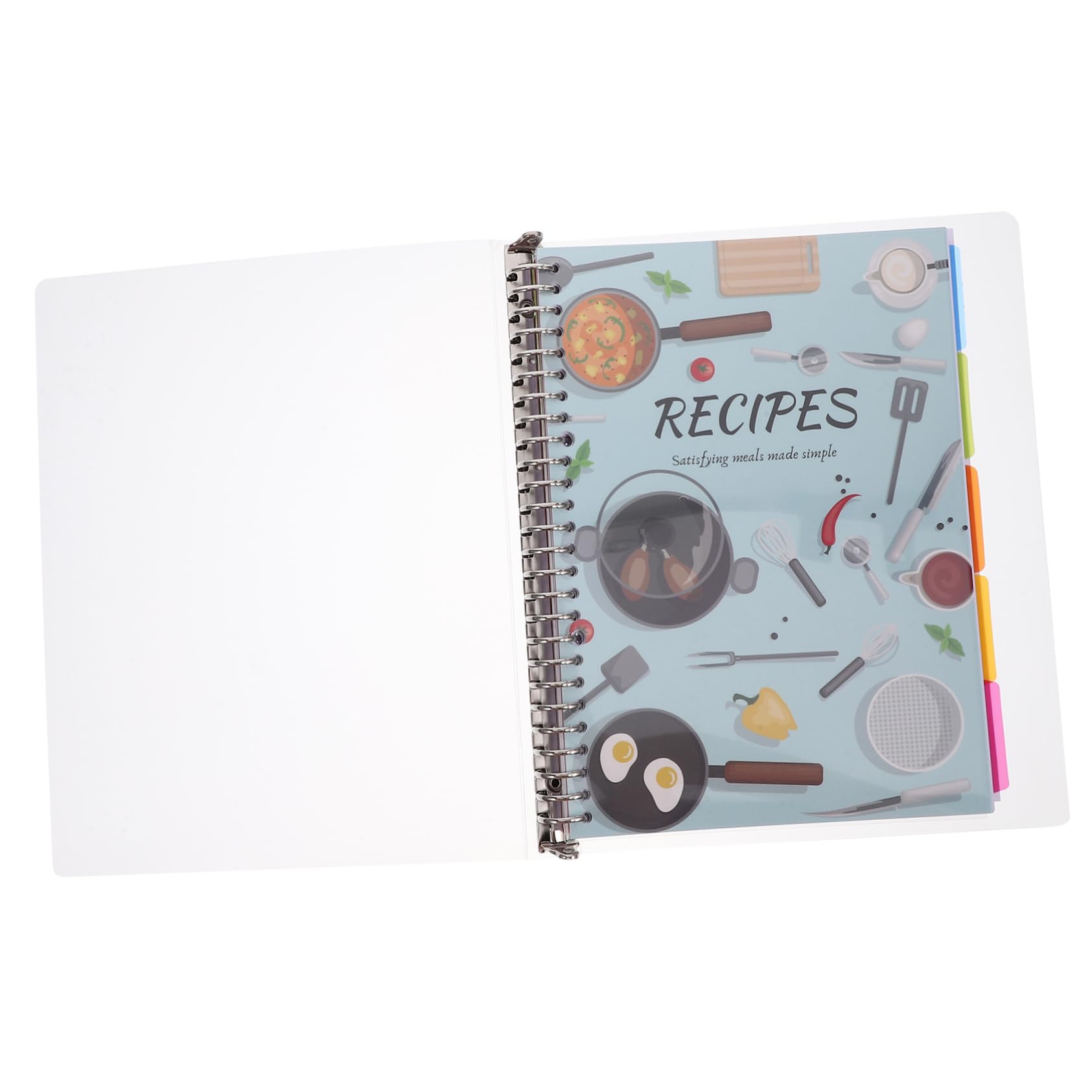 Carnet de Planification Recettes à Remplir, Agenda