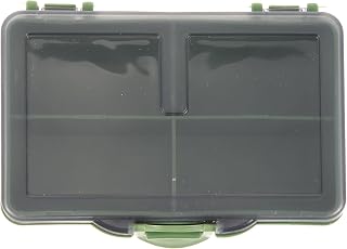 Green PP Fishing Tackle Tray Box with Dividers, Large Capacity
