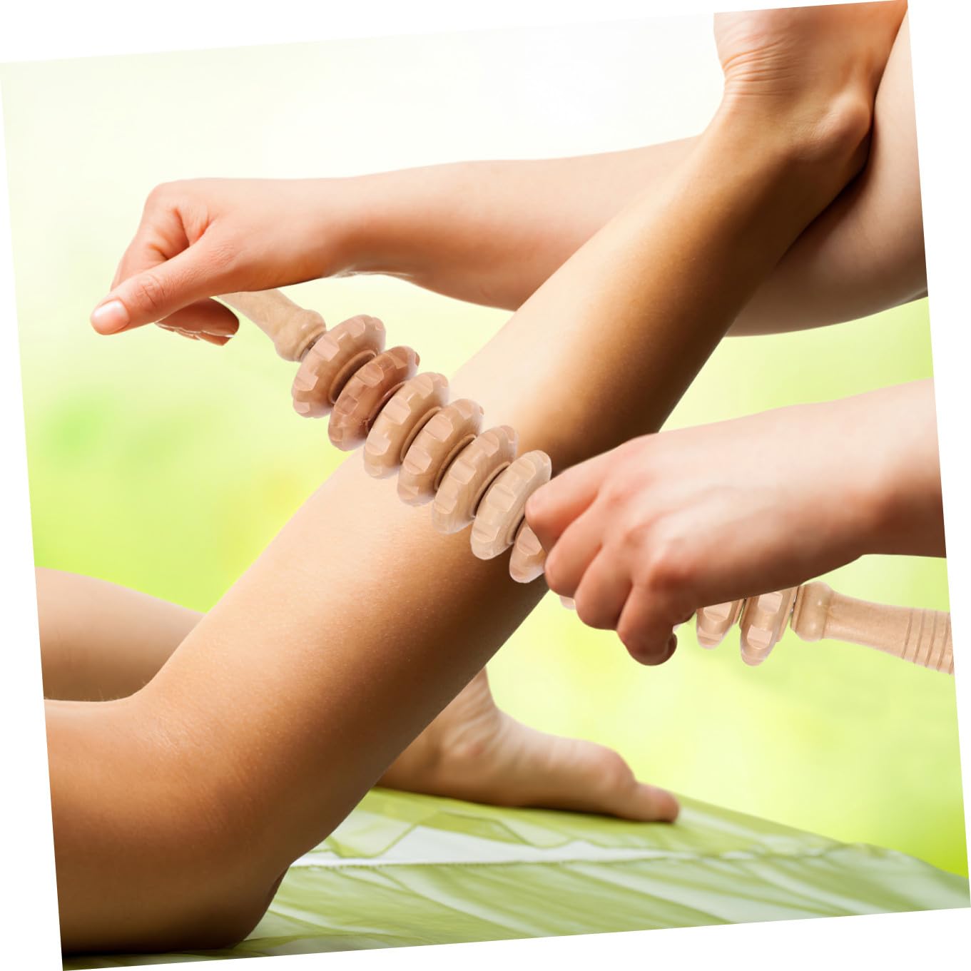Strumenti Per Massaggi in Legno 3 in 1 Per Massaggi Linfatici e Drenanti, Kit Completo Per Massaggiare Corpo e Raschiature, Adatto Per Uso Quotidiano e Rilassamento Muscolare