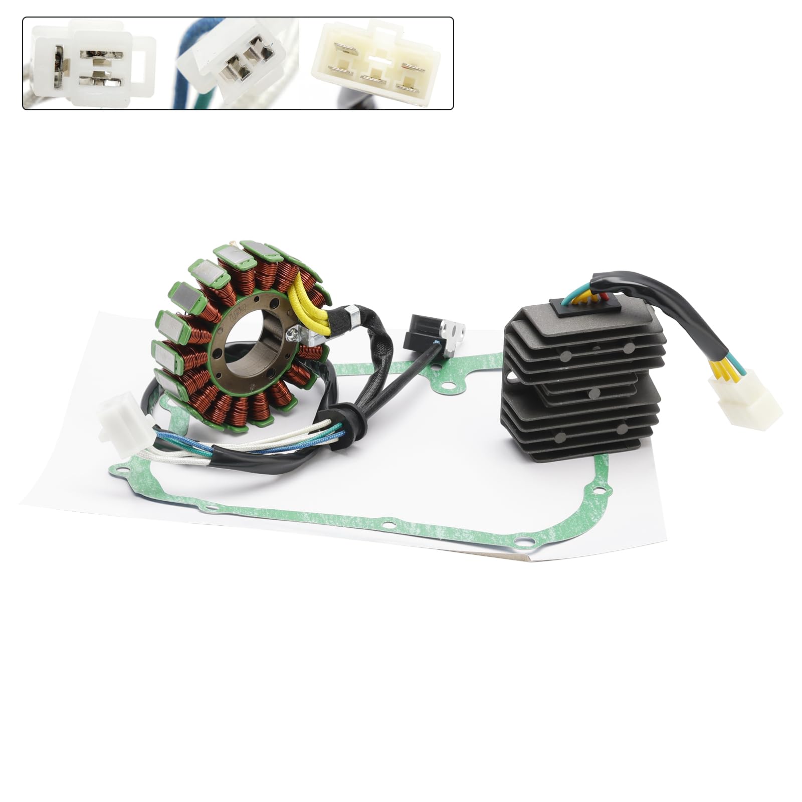 Topteng Guarnizione per regolatore dello statore da 93 mm adatto per Linhai ATV 260 290 300 310 320 400 410 420