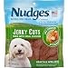 Nudges Health and Wellness Chicken Jerky Dog Treats, 10 oz