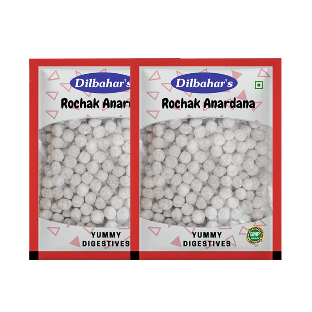 Dilbahar's Yummy Digestive Rochak Anardana Goli 400g Pack of 2