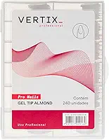 Vertix Gel Tip Almond 240 Unidades