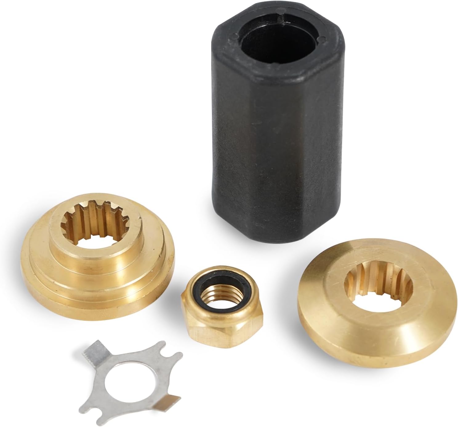 835257K12 Flo-Torq II Hub Kit, Replacement for Mercury/Mariner 40-60 HP Mercury Interchangeable Prop Hub Kits