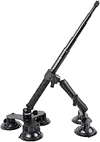 Vista 1 de PellKing Soporte de coche de succión para Insta360 x5, x4, x3, x2, x, One RS, R, compatible con cámara GoPro Max DJI OSMO 360, kit de montaje