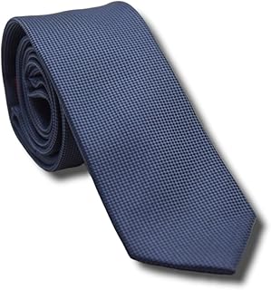 ماركو كابيلي ربطة عنق للرجال كحلي ورمادي داكن 6 سم