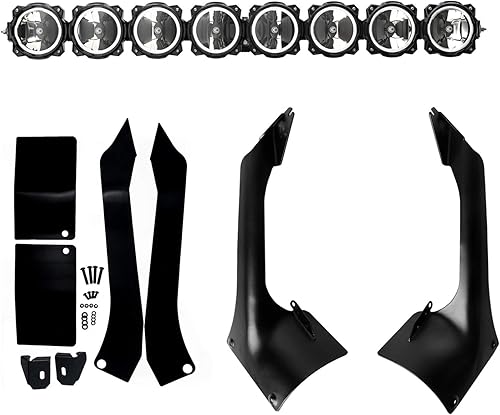 Miniatura 2 de KC HiLiTES 91336 - Barra de luz LED, gravedad LED Pro6, fila única, haz combinado, 160 vatios, 50 pulgadas de largo, LED blanco, montaje en