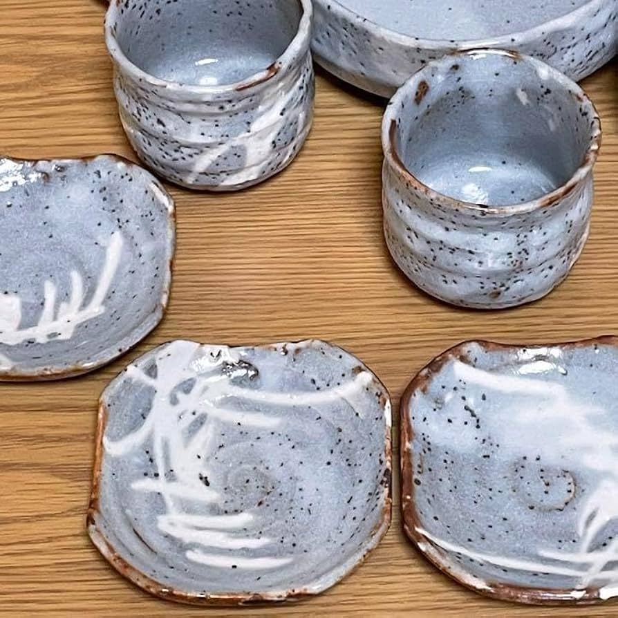 作家作品 幾何学模様の三角形陶器 a5463394e6a1d3c09fc9fd3850f24a