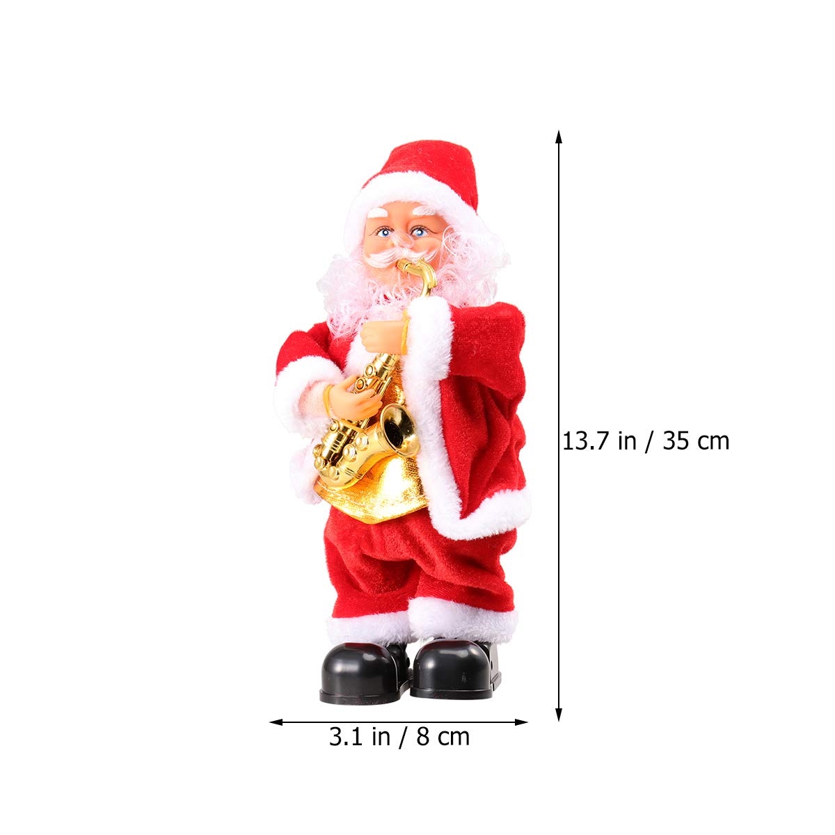 Amazon.com: STOBOK Dancing and Singing Santa Claus Doll