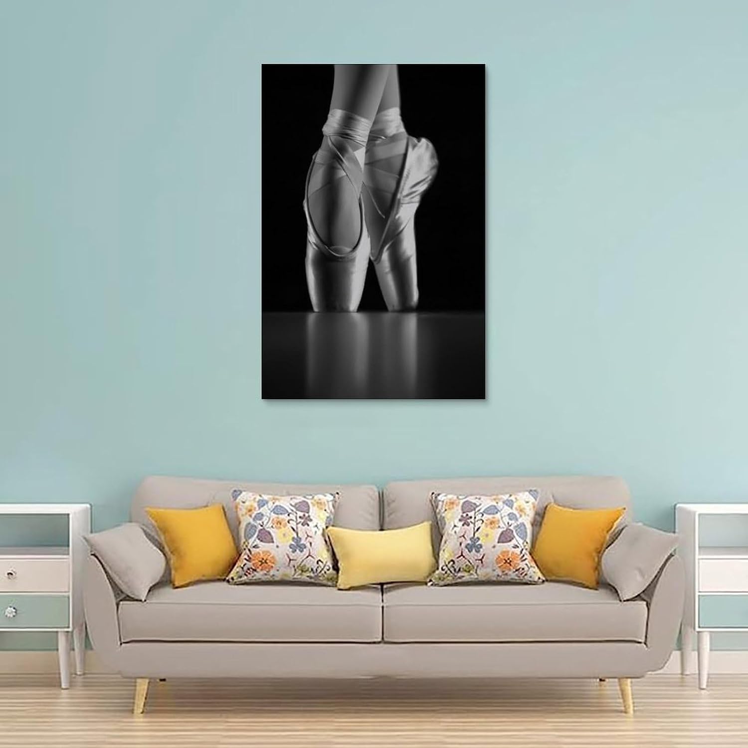 Dancing Dancer Ballet Shoes Poster 16x24inch Unframe-style image 2