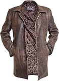 Supernatural Winchester Jacket Distressed Leather Dean Coat (as1, alpha, 4x_l, regular, regular, 4X-Large)