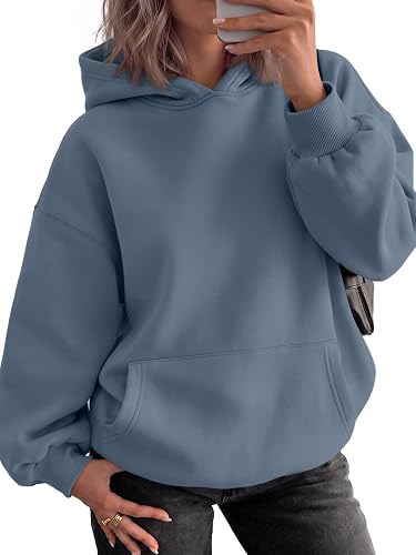 LILLUSORY Womens Oversized Hoodie Microfleece Lined Sweatshirt | Fall Winter