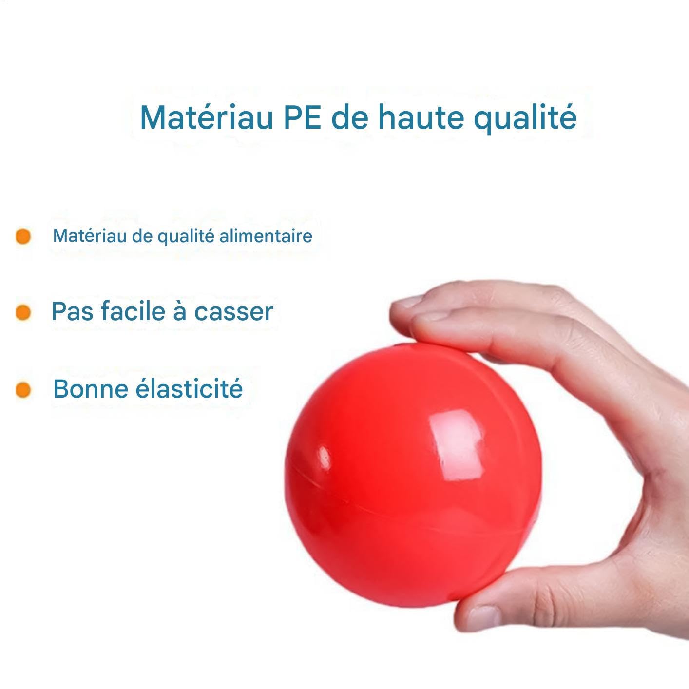 Piscina De Bolas Placer Sensorial Engrosada Y Entrenamiento De Prehensión