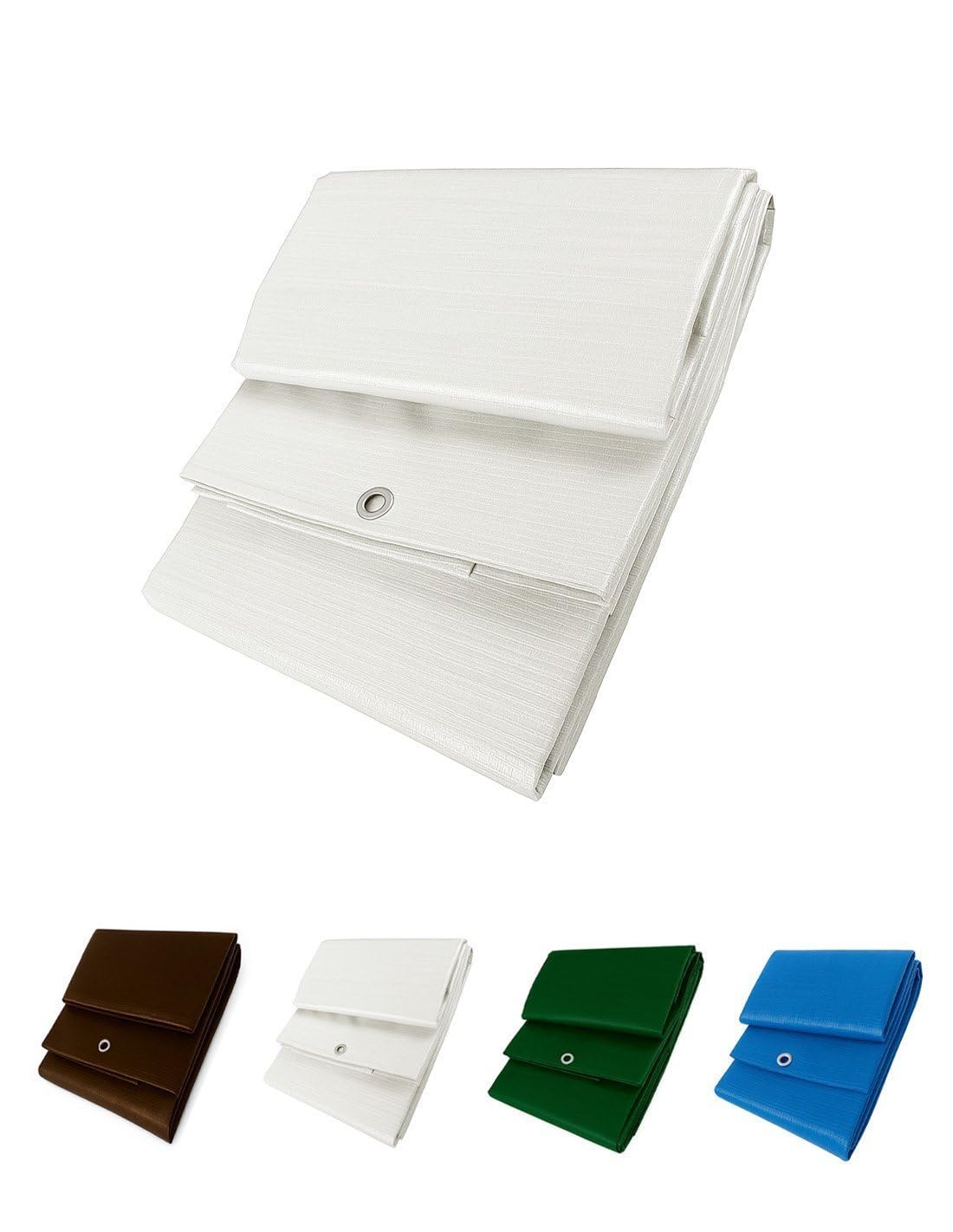 Lona multiusos 4x6 toldo reforzado impermeable con ojales JARDIN202