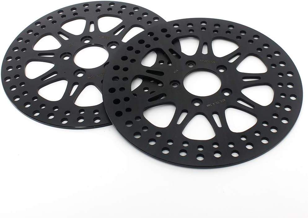 TOFR 11.8" Front Rear Brake Rotors Discs for Harley Touring Road King 2008-2018 Road Glide 2008-2012