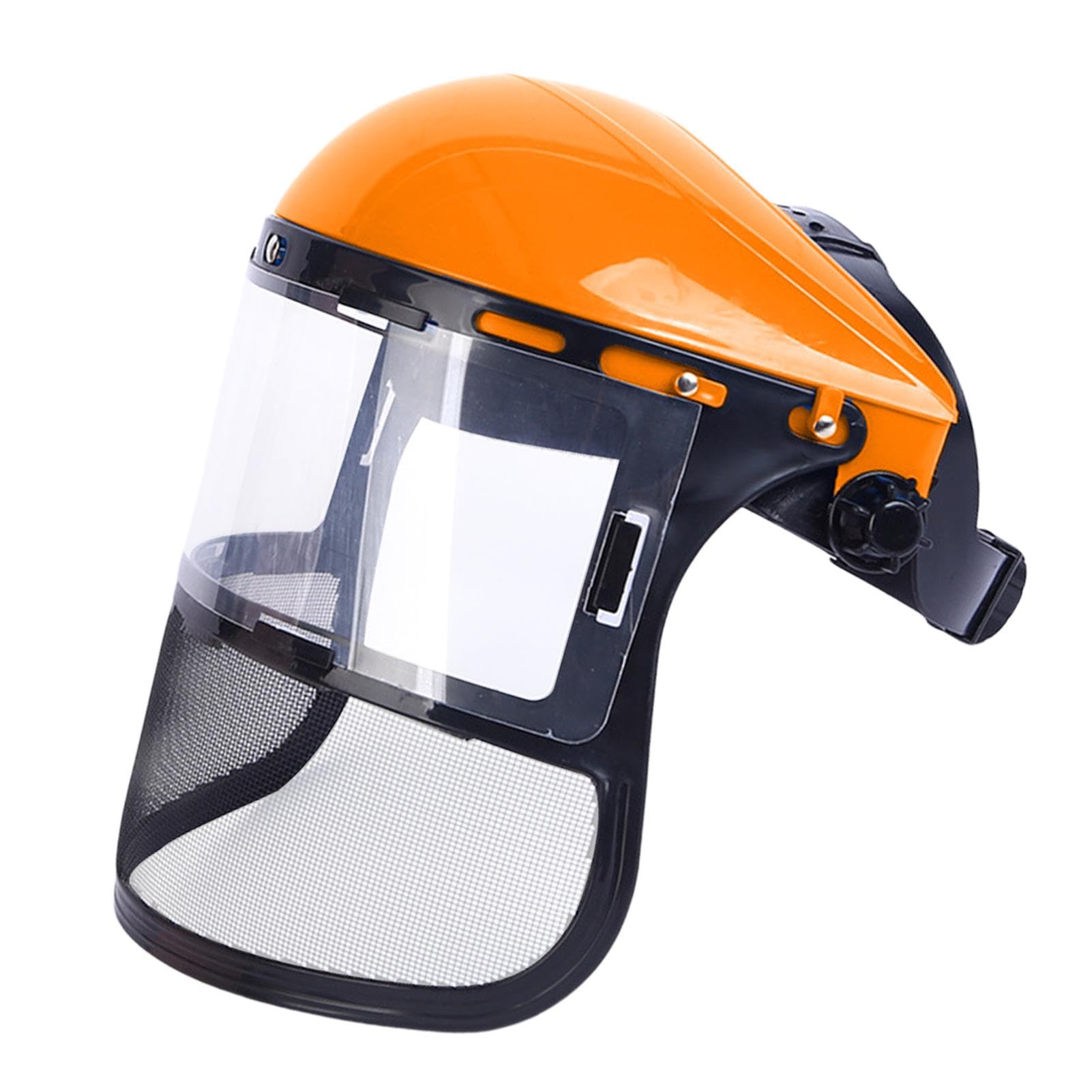 Face Guard, Safety Face Shield, Face Protection Shield, Dust Face Covers, Work Face Shield Helmet, Face Covers For Construction Work, Breathable Mesh Type Head For Forestry Construction Gardenin