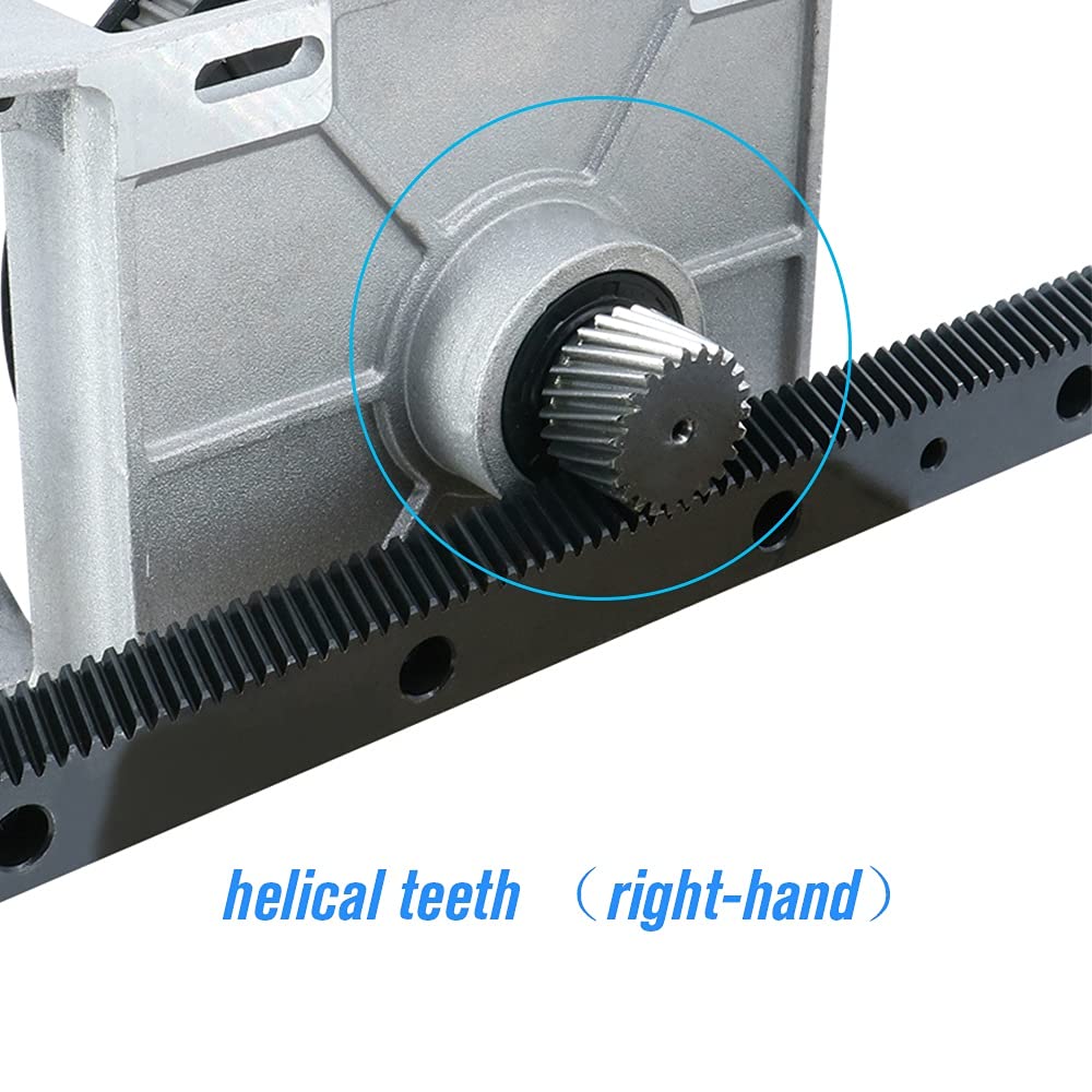 Durable 1.25 Mod 22x25mm Zipper 1400mm Straight Slant Rack+