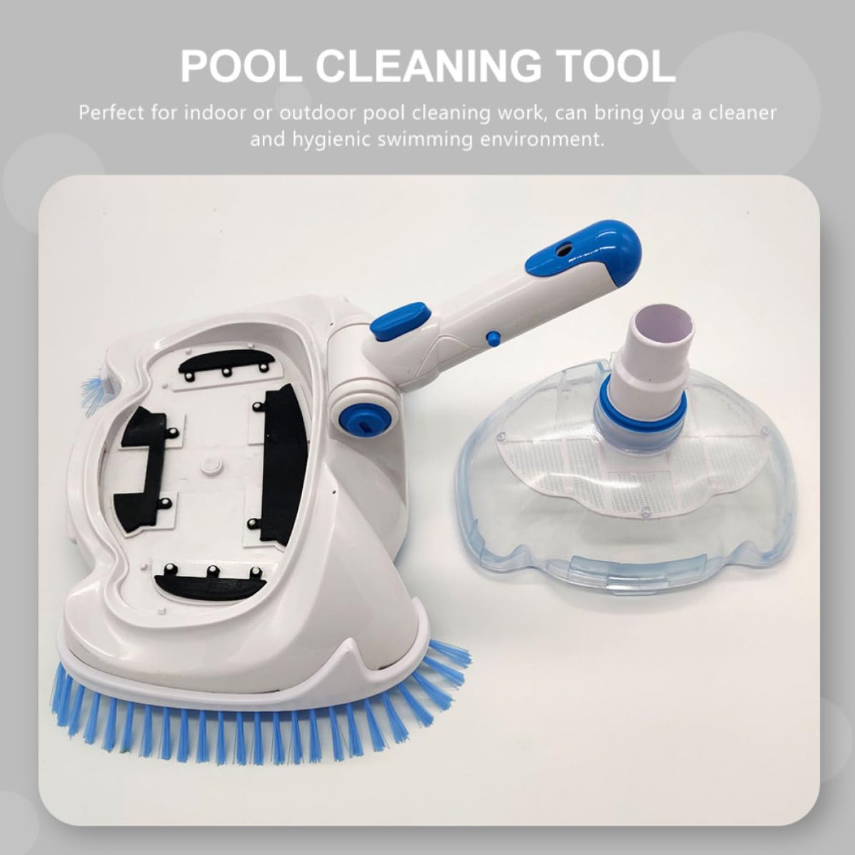 Tête D’Aspiration de Piscine en Plastique, Clip-on, Nettoyage