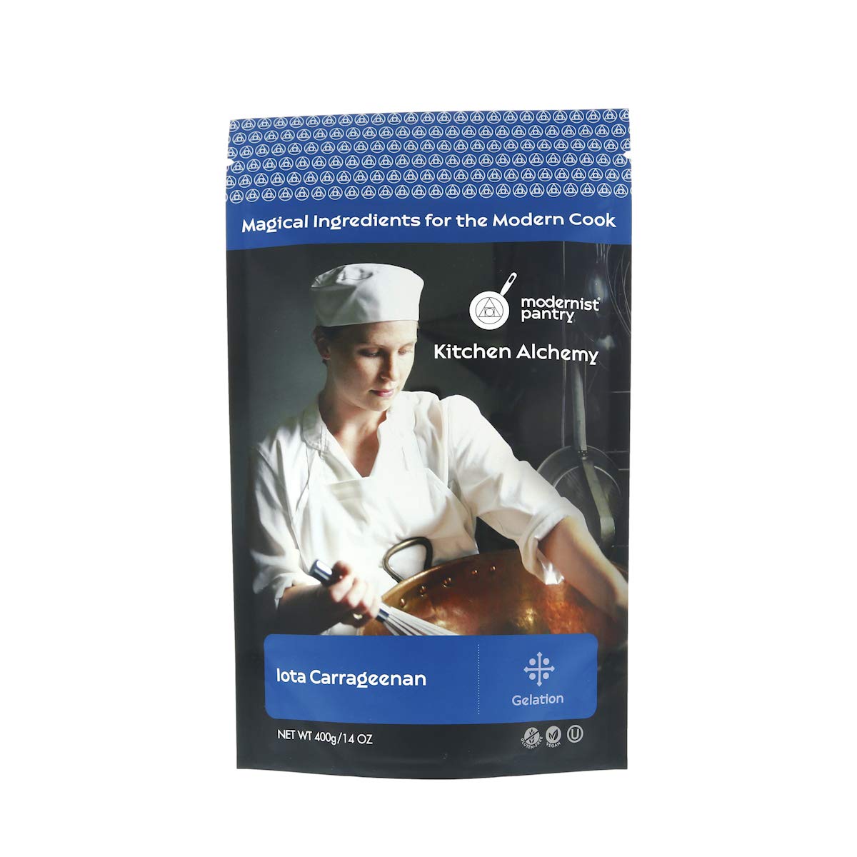 Refined Iota Carrageenan Vegan OU Kosher Certified - 400g/14oz