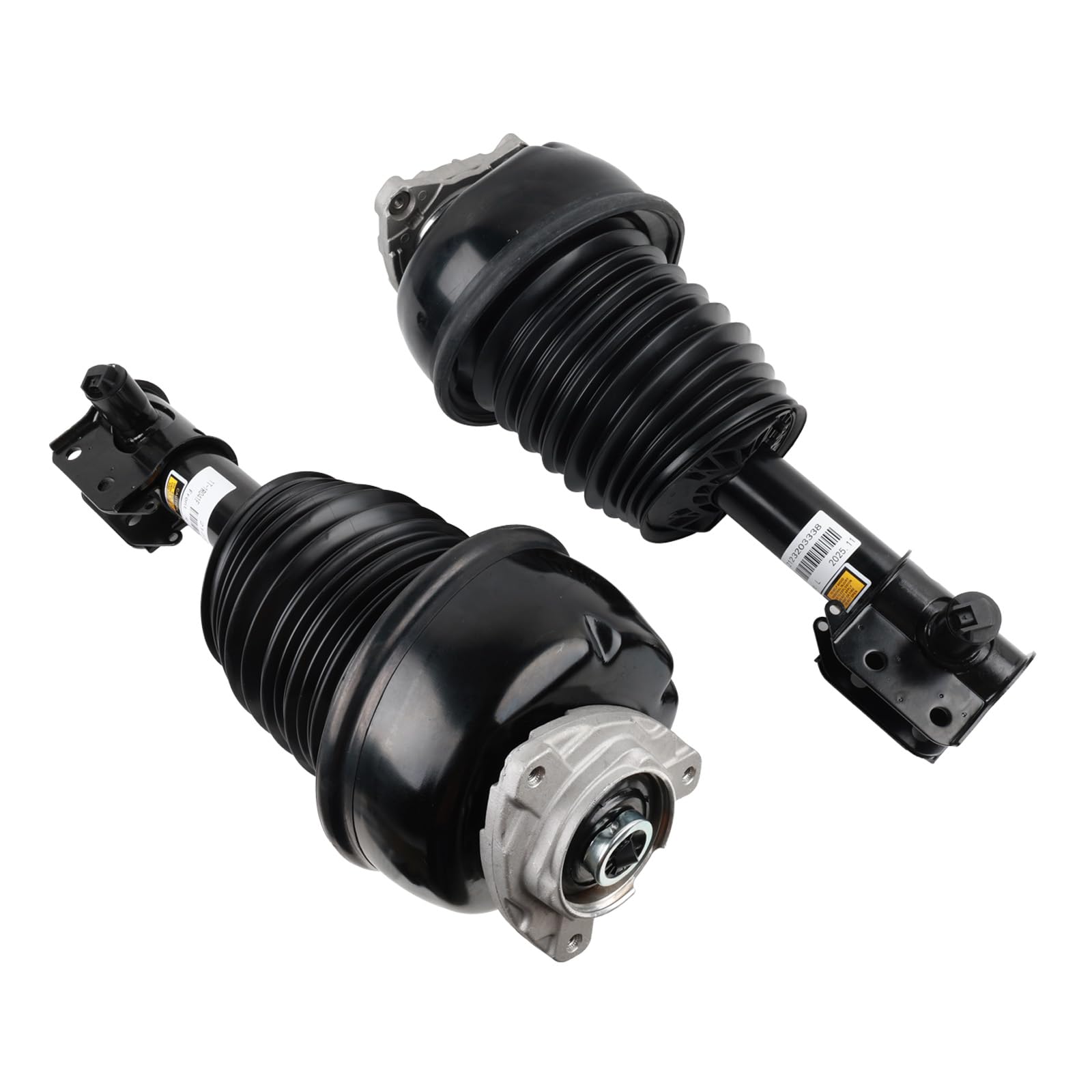 Paire d'amortisseurs de suspension pneumatique avant Droite et gauche OE# A2123208113 A2123208213 A2123203338 A2123203438 Compatible avec Classe E W212 2009-2016 CLS C218 X218 2011-2017