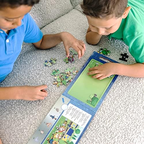 Melissa & Doug PAW Patrol Take-Along Magnetic Jigsaw Puzzles - Big Pup Trucks (2 15-Piece Puzzles) 7 61SPF4wrQdL. AC