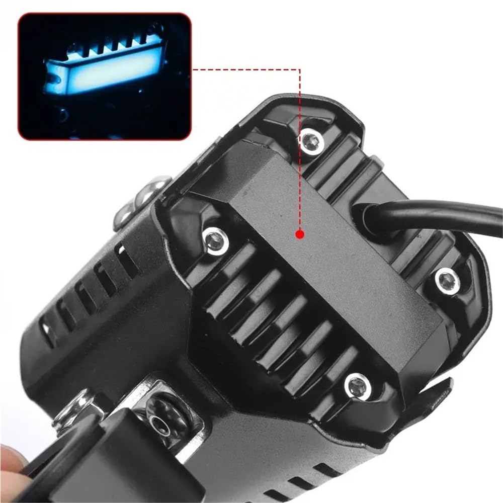 Phares avant moto Lumières LED Motos 80W Pour Pour Tout-terrain Pour ATV