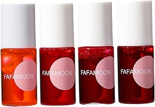 Juego de 4 esmaltes de labios de fórmula natu...