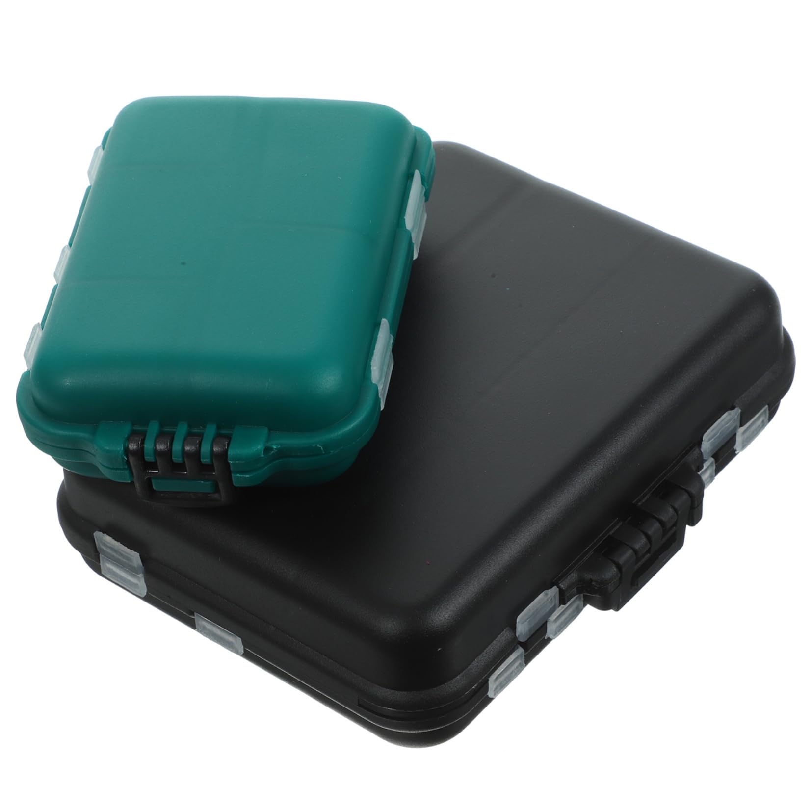 NAMOARLY 2Pcs Fishing Organizer Durable Storage Holder for Outdoor Fishing Gear Lightweight Convenient Dual Sided Design for Easy Access to Accessories