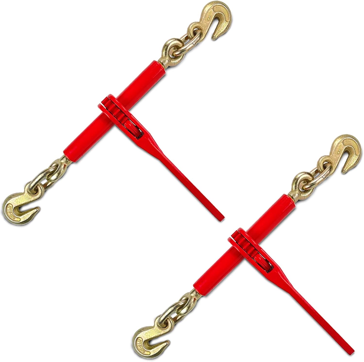AYMMIC (2 Pack) 3/8"1/2" Chain Binder, Ratchet Load