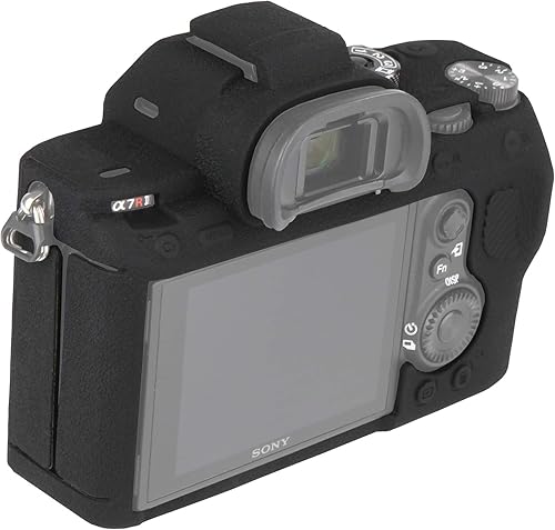 Miniatura 6 de Easy Hood Funda de cámara para Sony Alpha a7III a7 III a7R III a7RIII ILCE-7RM3 a73 a7R3 a7R Mark III Funda protectora de goma de silicona suave