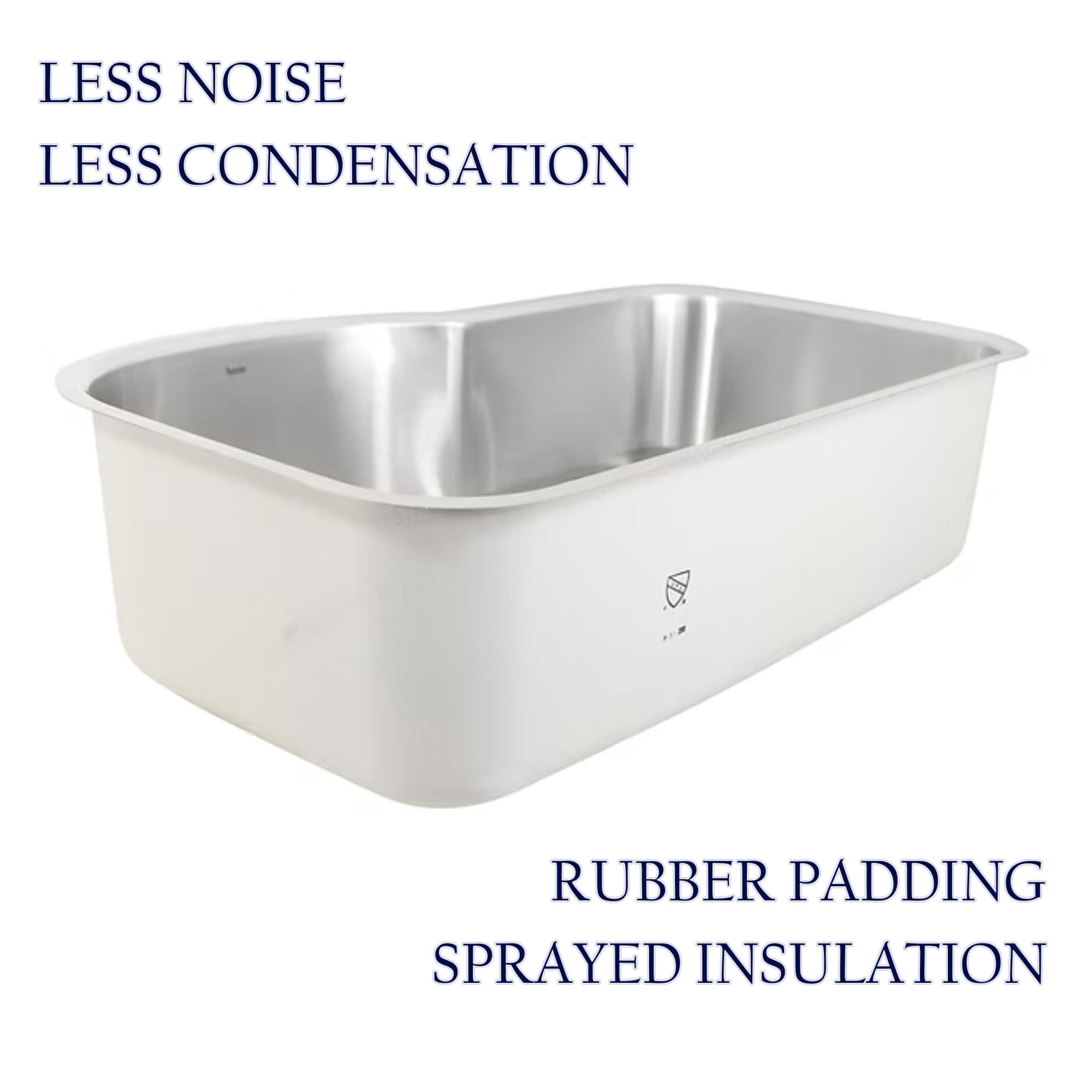 Nantucket Sinks MOBYXL-16 Single Bowl Oblong Undermount Stainless