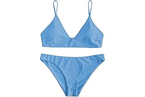 Women's Solid Bralette Bikini Top
