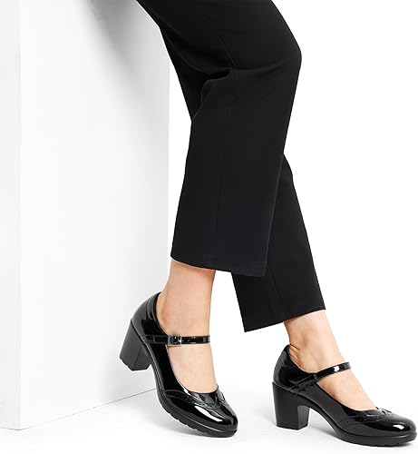 Vista 6 de DREAM PAIRS Zapatos de vestir Oxfords Mary Jane para mujer