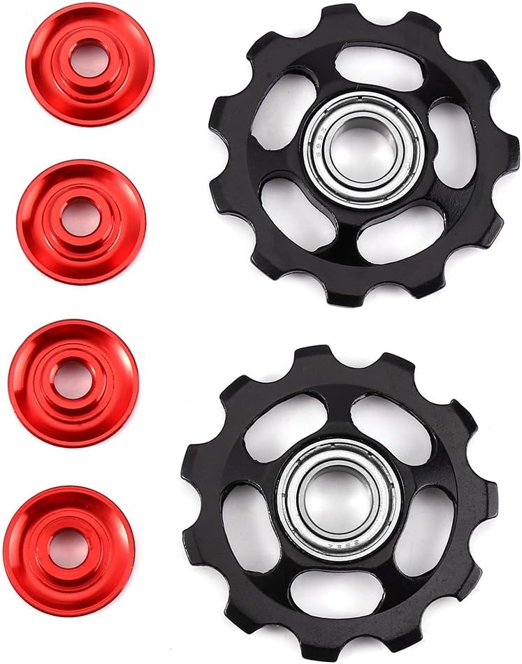 Anytec 11T Rear Derailleur Jockey Wheels Aluminum Bike Derailleur Wheels Pulley