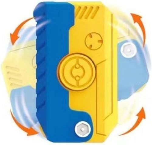 Miniatura 3 de RMISODO 2 piezas de cuchillo de zanahoria juguete gravedad Fidget Spinner, colorido y novedoso forma, fabricado con tecnología de impresión 3D,