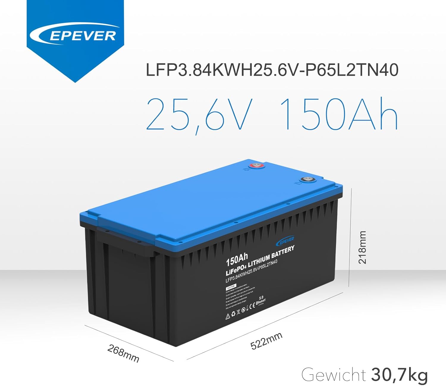 Rozmery a hmotnosť batérie