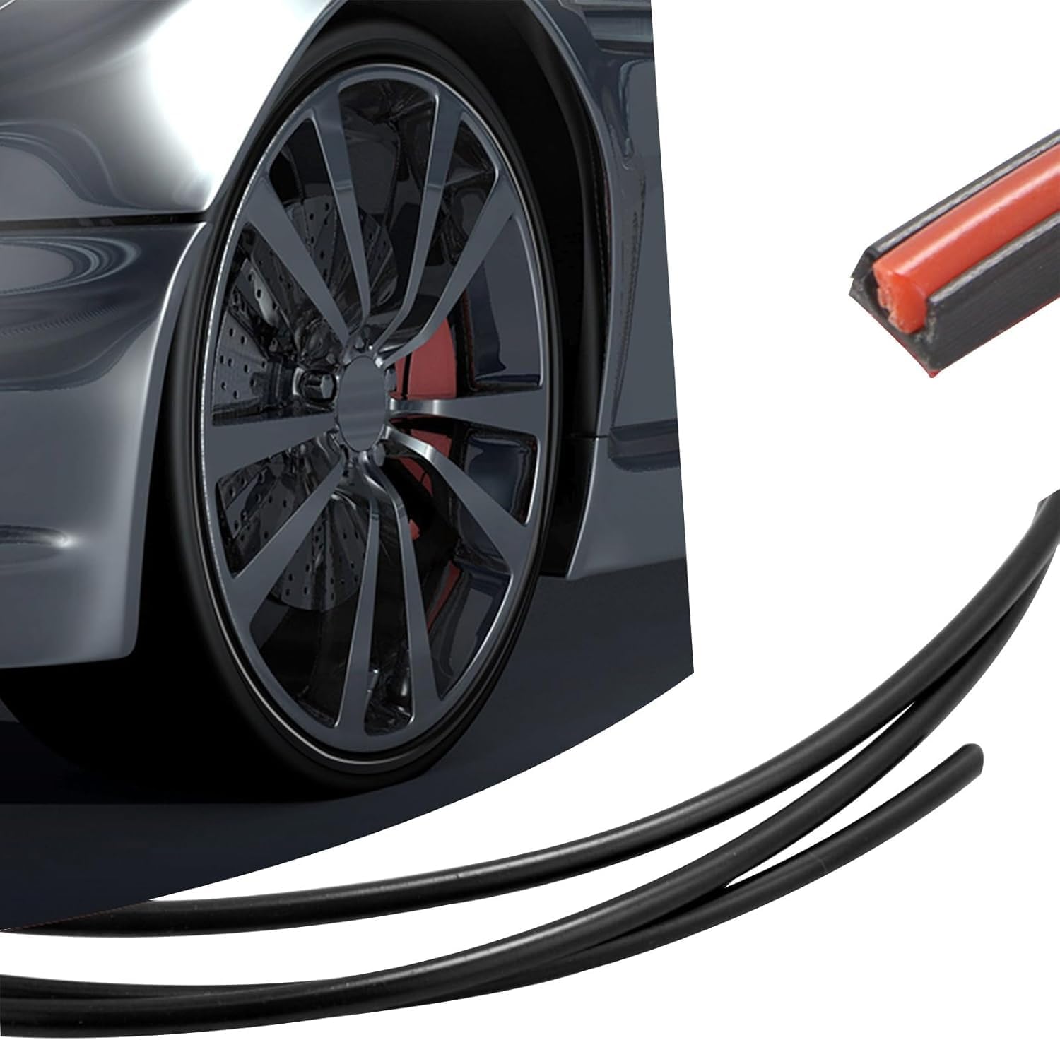 Soptrise 4 Set Rim Protectors for BMW X5 4 (IV) G05 I 2018-2023