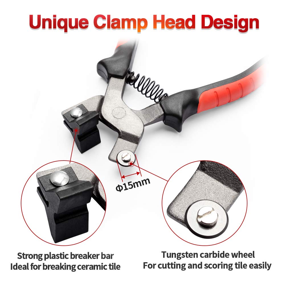 Buy SPEEDWOX Mosaic Nippers 8" Tile Nippers with Strong Plastic Breaker
